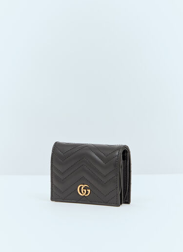 Gucci GG Marmont Card Case Wallet Black guc0237026