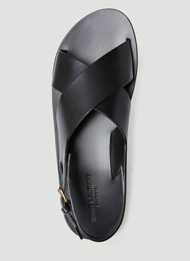 Saint Laurent Mojave Sandals Black sla0151040