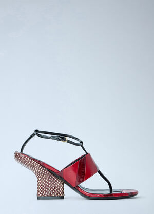 Dries Van Noten Strappy Heeled Sandals Red dvn0264057