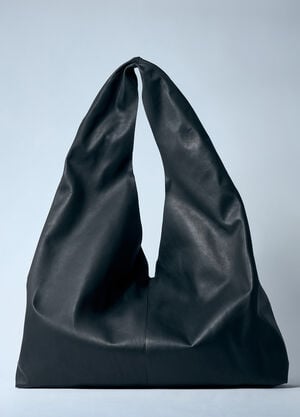 The Row New Bindle Leather Shoulder Bag Black row0259023