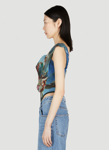 Vivienne Westwood Sunday Corset Top Blue vvw0252007