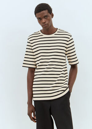 Jil Sander Striped T-Shirt Pink jil0159002