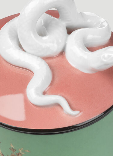 Gucci XL Grotesque Garden Candle Green wps0638402
