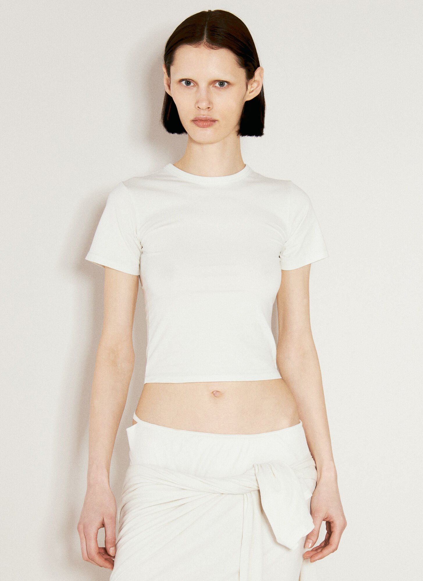 Shop Entire Studios Micro T-shirt In White