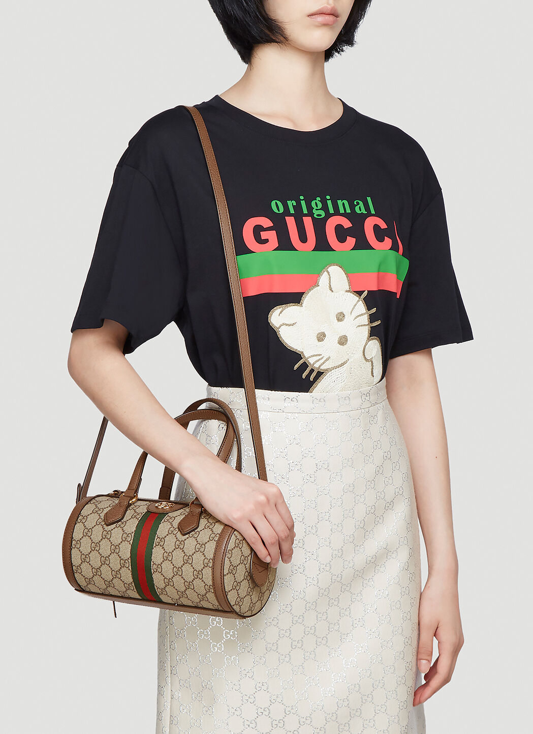 Ophidia gg small boston bag best sale