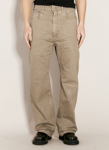 Rick Owens DRKSHDW Geth Jeans Beige drk0156006