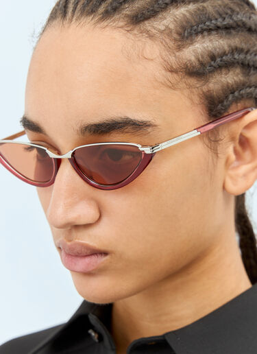 Bottega Veneta Classic Cat-Eye Sunglasses Red bos0258004