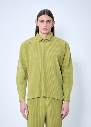 Homme Plissé Issey Miyake Pleated Shirt Black hmp0160003