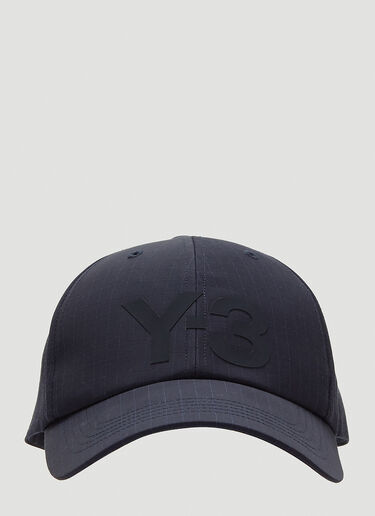 Y-3 Logo Baseball Cap Blue yyy0144016