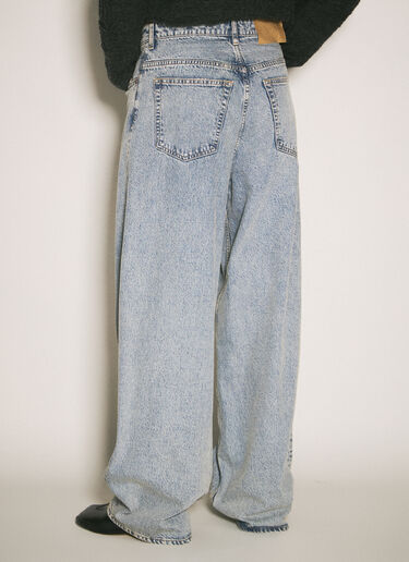 MM6 Maison Margiela Ballon 拼接牛仔裤 浅蓝色 mmm0157009