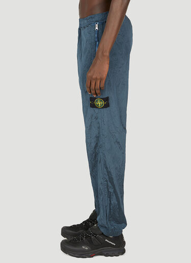 Stone Island Compass Patch Track Pants Blue sto0152038