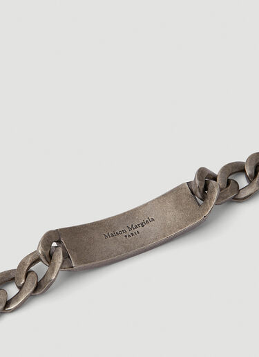 Maison Margiela Curb Chain Bracelet Silver mla0149047
