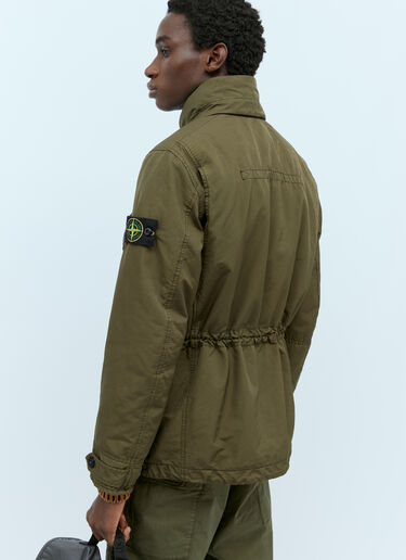 Stone Island Padded Cargo Jacket Green sto0154028