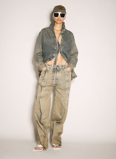 Y/Project Banana Jeans Beige ypr0358010