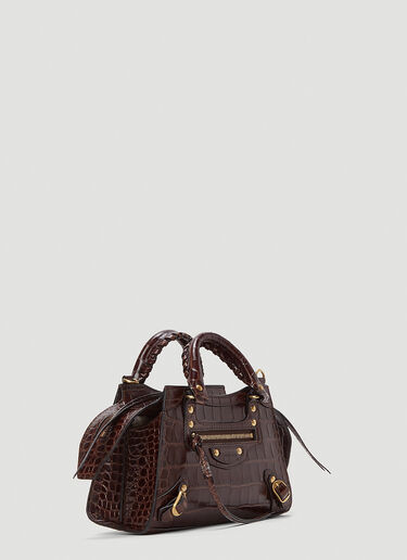 Balenciaga Neo Classic City Mini Tote Bag Brown bal0243083