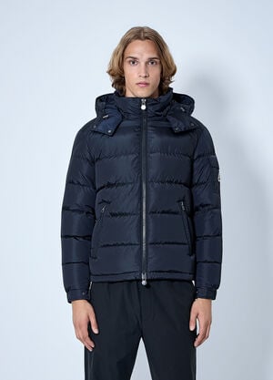 Moncler Maya Matte Short Down Jacket Navy mon0161080