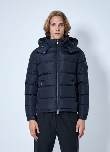 LN-CC® - Moncler: Maya Matte Short Down Jacket - Navy Moncler Maya Matte Short Down Jacket Navy mon0161080