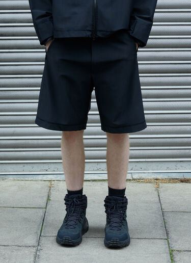 Massimo Osti Studio 松紧百慕大短裤 黑色 mao0158022