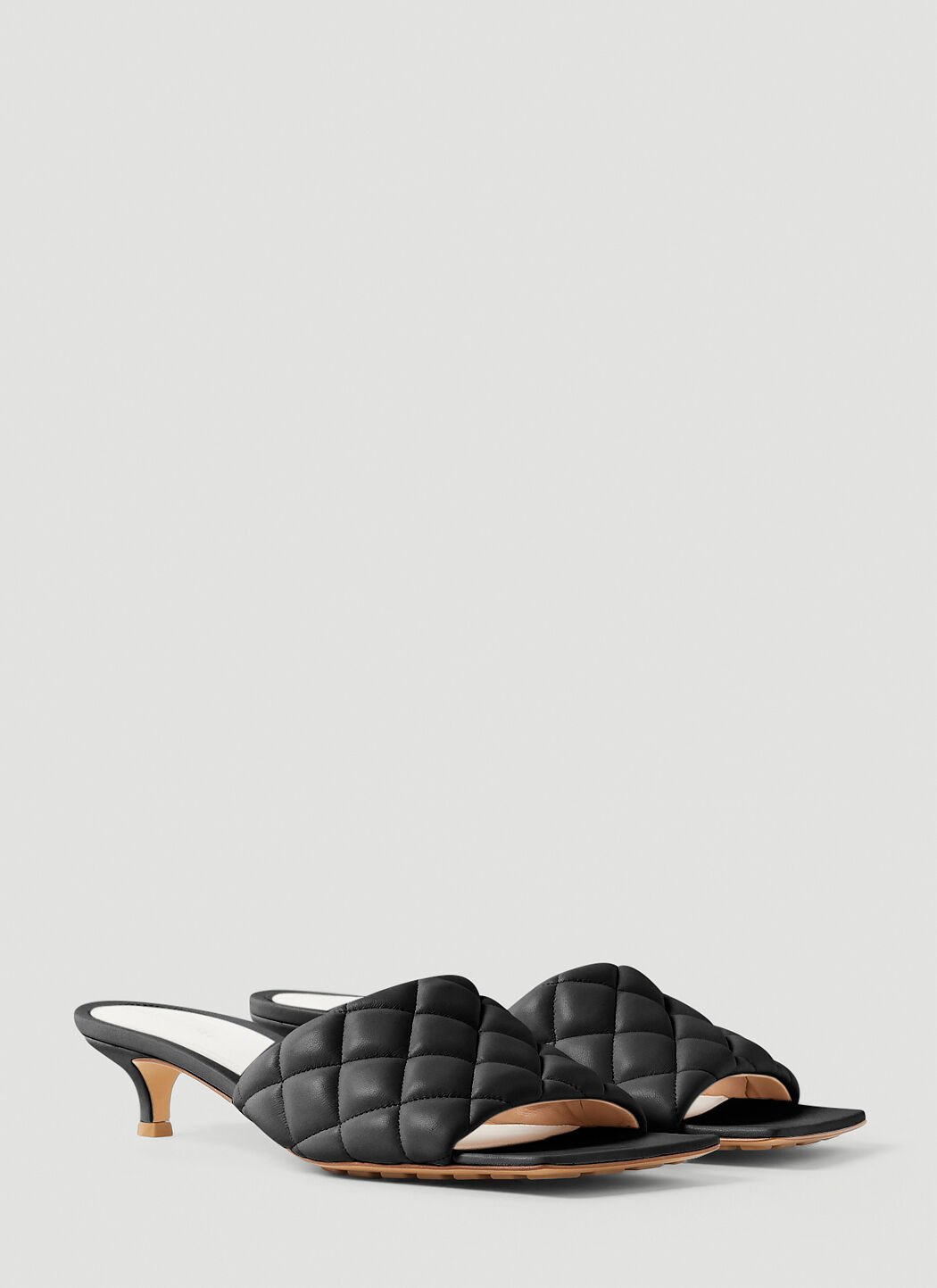 Bottega quilted mules shop