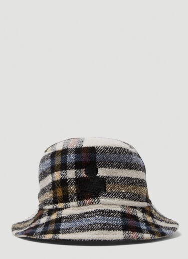 Isabel Marant Haley Bucket Hat White ibm0249045