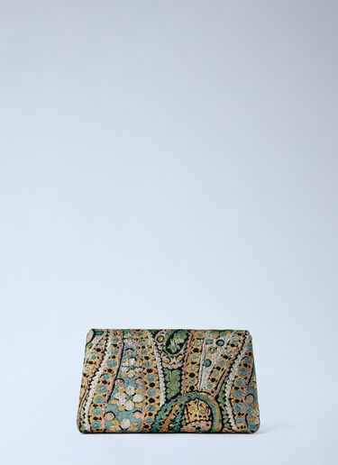 LN-CC® - Dries Van Noten: Embroidered Clutch Bag - Multicolor Dries Van Noten Embroidered Clutch Bag Multicolor dvn0266036