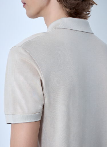 Lacoste Cotton Piqué Polo Shirt Cream lac0164005