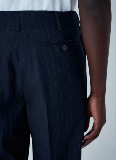 Maison Margiela Drawstring Wool Pants Blue mla0162003