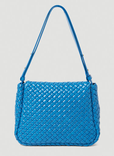 Bottega Veneta Small Cobble Shoulder Bag Blue bov0255074