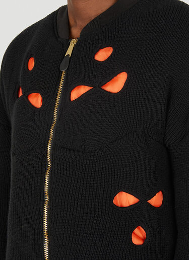 PROTOTYPES Balaklava Bomber Jacket Black prt0348002