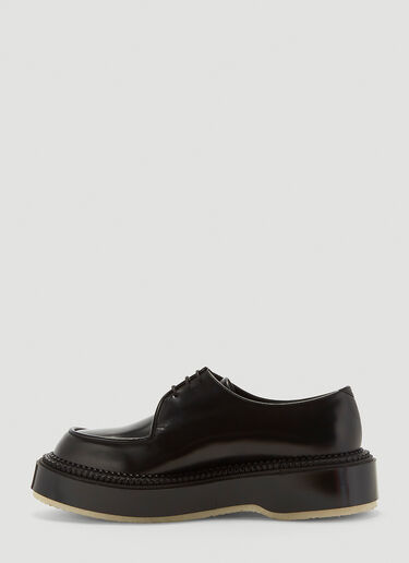 Adieu X Undercover Type 54C Mirror Derby Shoes Black adv0140003