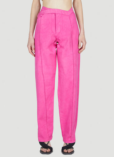Mainline:RUS/Fr.CA/DE Asymmetric Jeans Pink mai0352002
