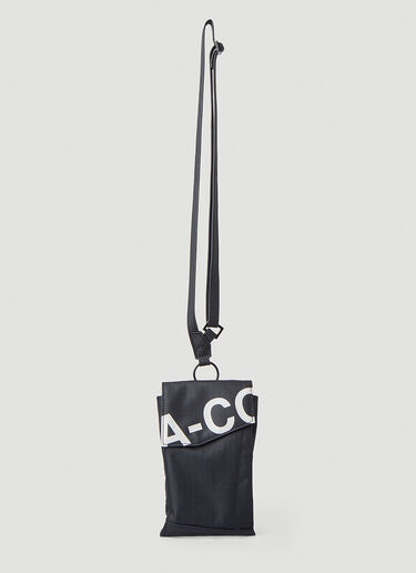 A-COLD-WALL* Typographic Ripstop Lanyard Black acw0148009