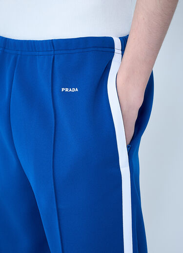 Prada Elasticated Track Pants Blue pra0164016
