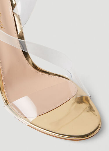 Gianvito Rossi Metropolis High Heel Sandals Gold gia0252008