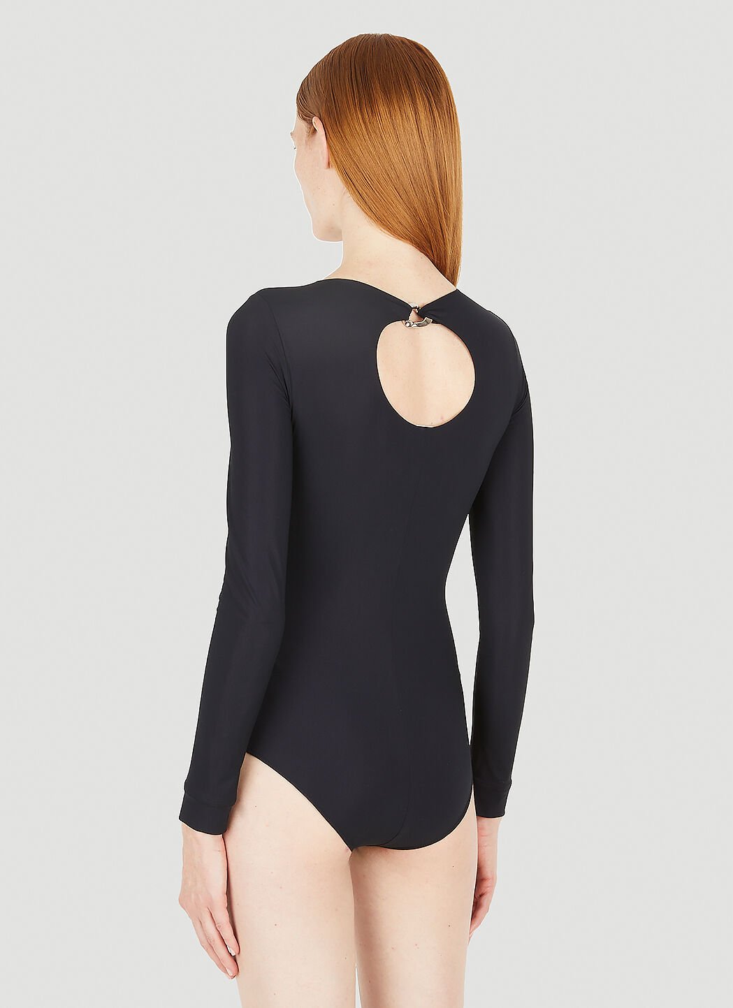 Cut Out Chain Link Bodysuit