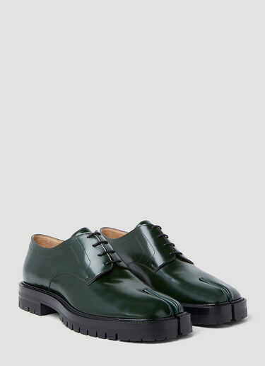 Maison Margiela 足袋レースアップシューズ グリーン mla0153018