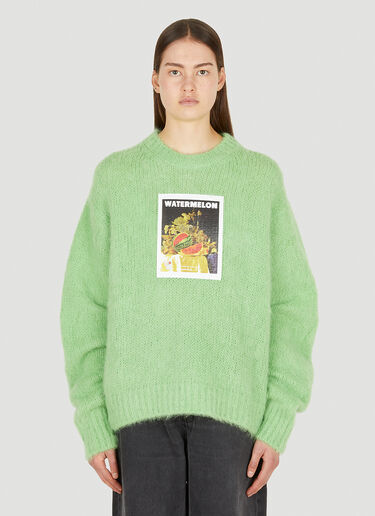 x Denim Tears Sweater Sky High Farm Workwear x Denim Tears Sweater Green skh0350022