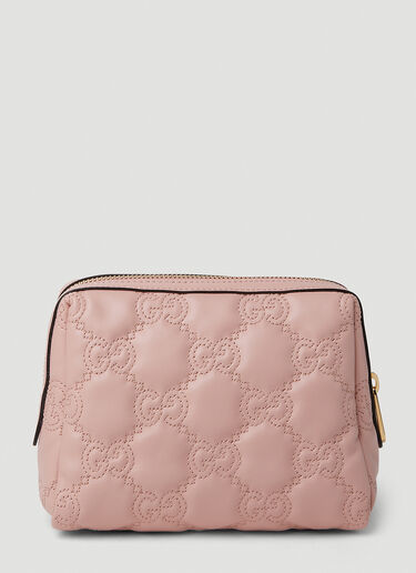 Gucci GG Matelassé Beauty Case Pink guc0251128
