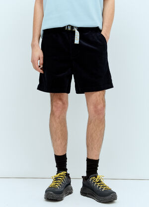Brain Dead Cord Climber Shorts Navy bra0156006