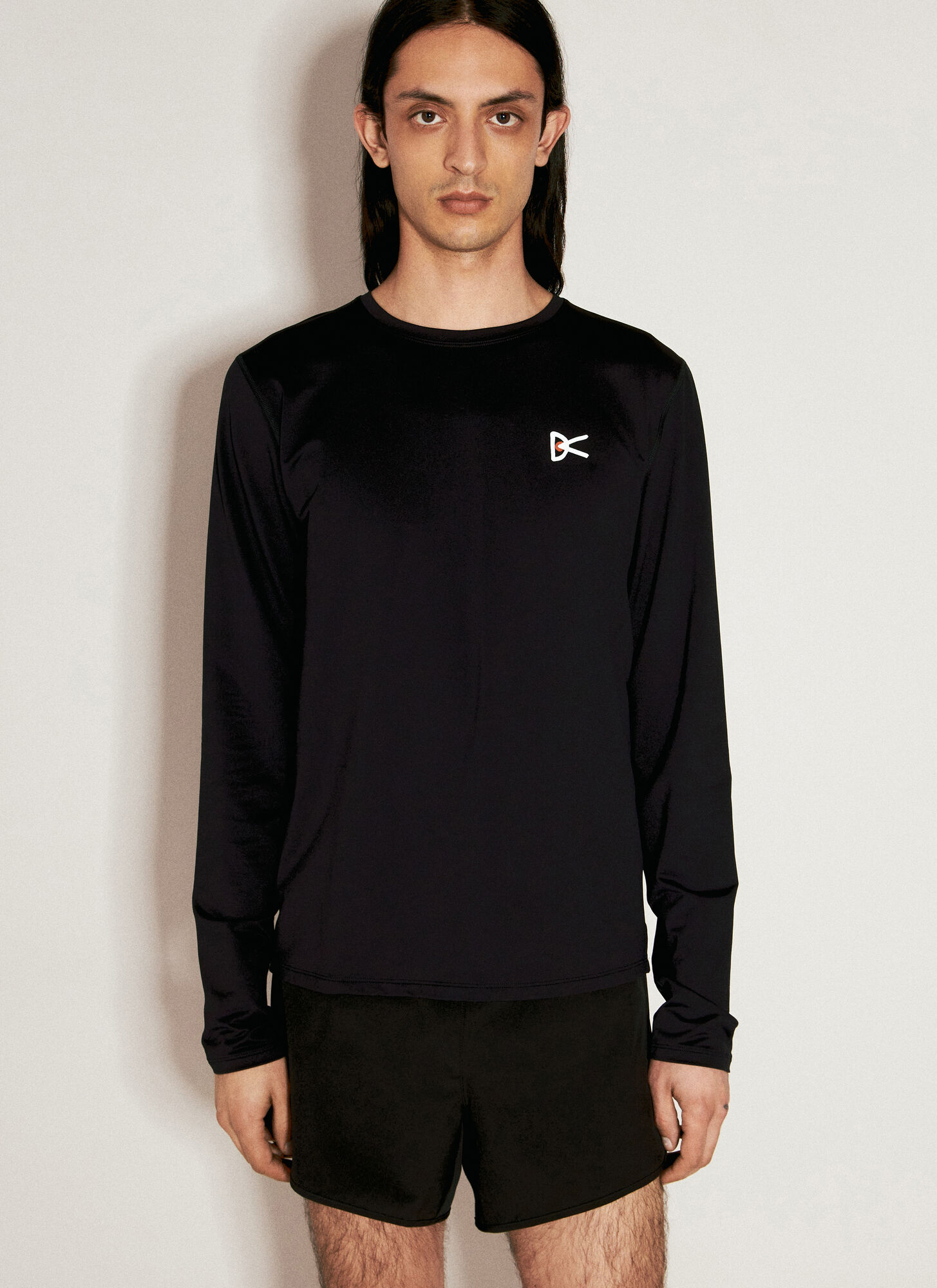Shop District Vision Lightweight Long Sleeve T-shirt In Black