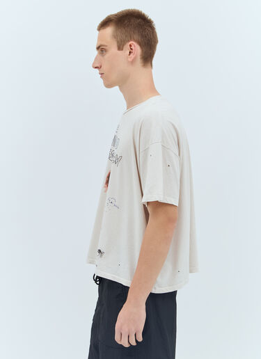Paly Drugs Crew T-Shirt Off White pal0156010