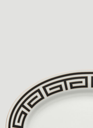 Ginori 1735 Labirinto Oval Platter Black wps0644457