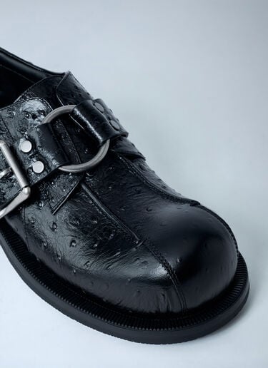 O Ring Leather Shoes Martine Rose O Ring Leather Shoes Black mtr0162020