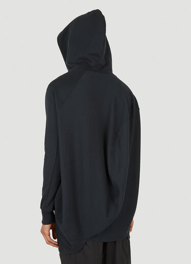 Champion x Anrealage Asymmetric Hooded Sweatshirt Black chn0348001