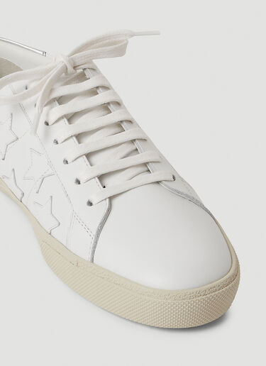 Saint Laurent Star Classic Court Sneakers White sla0245158