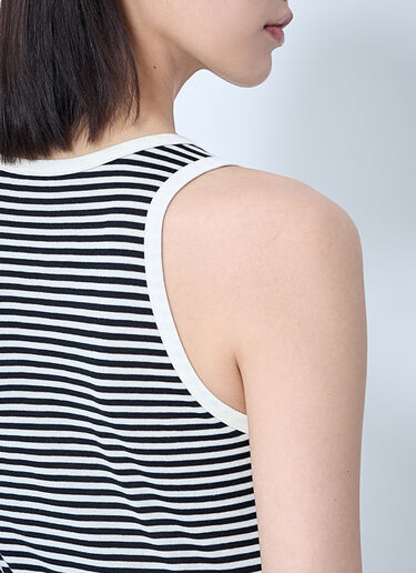 Saint Laurent Cassandre Tank Top Black sla0260080