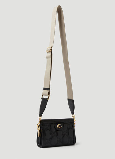 Gucci GG Matelassé Shoulder Bag Black guc0250142