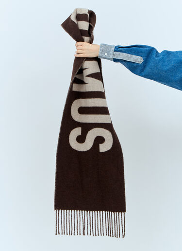 Jacquemus L'Echarpe Jacquemus Scarf Brown jac0358007