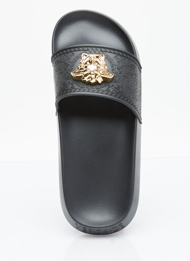 Versace Medusa Slides Black vrs0253025