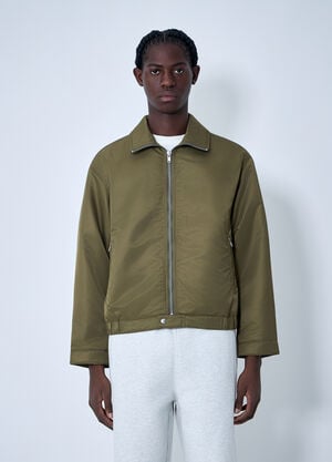 Stüssy Pile Lined Zip Jacket Olive sts0163001
